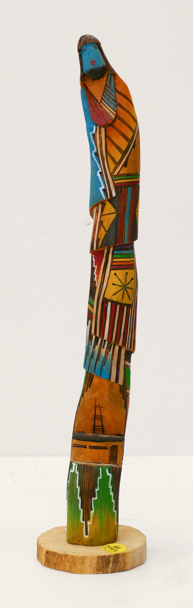 B Jones Flute Player Carved Kachina 2b0b61