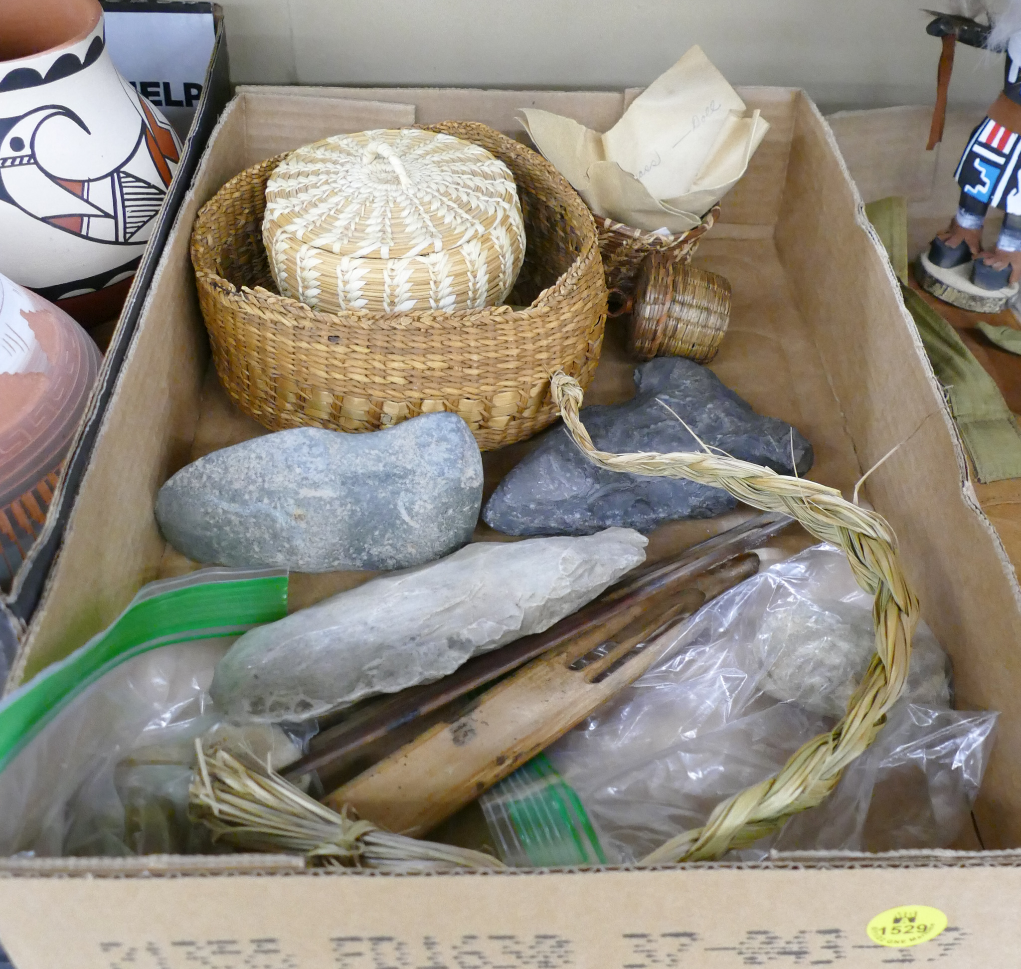 Box Native Baskets & Implements