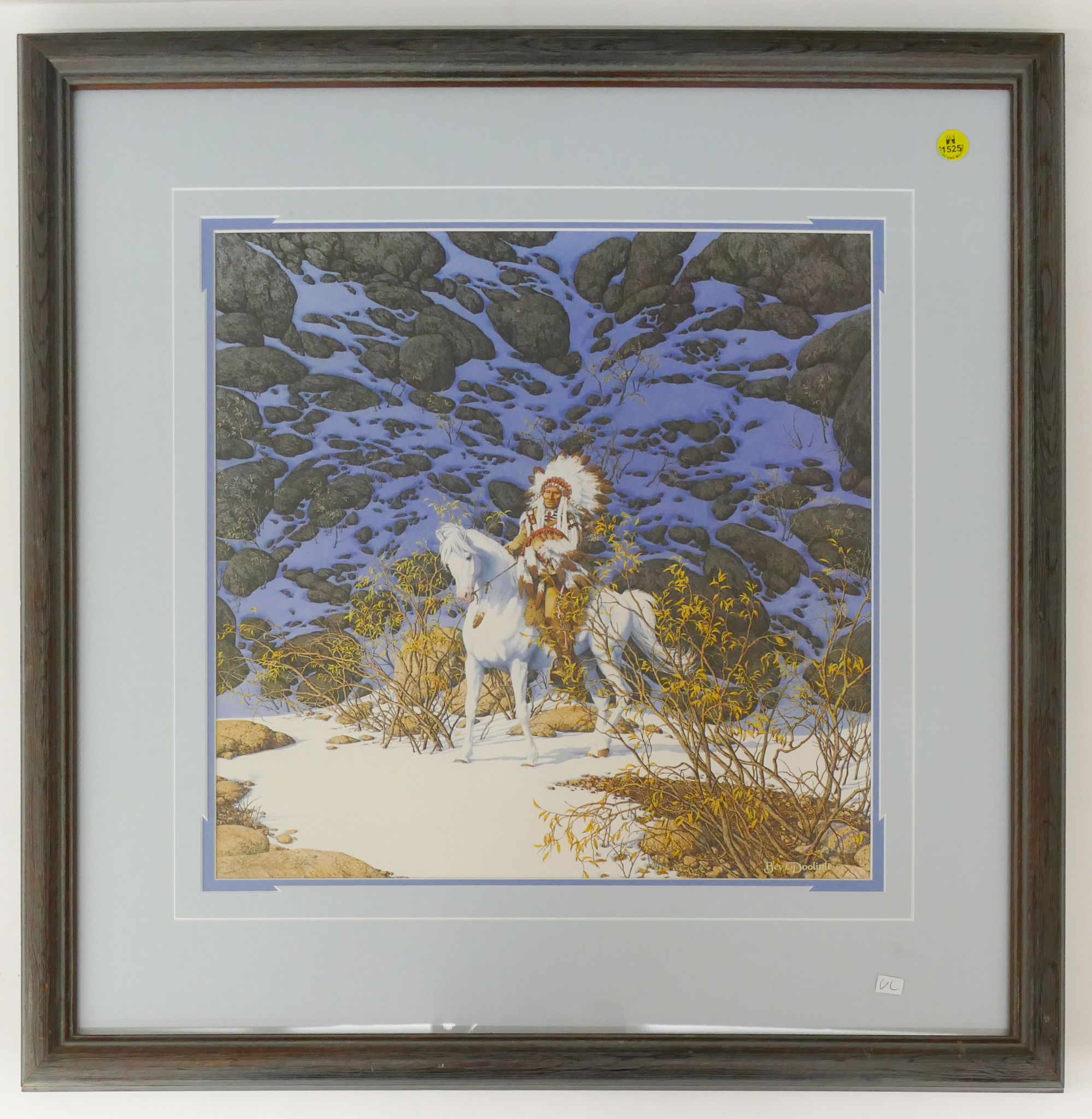 Bev Doolittle Eagle Heart S/N Lithograph