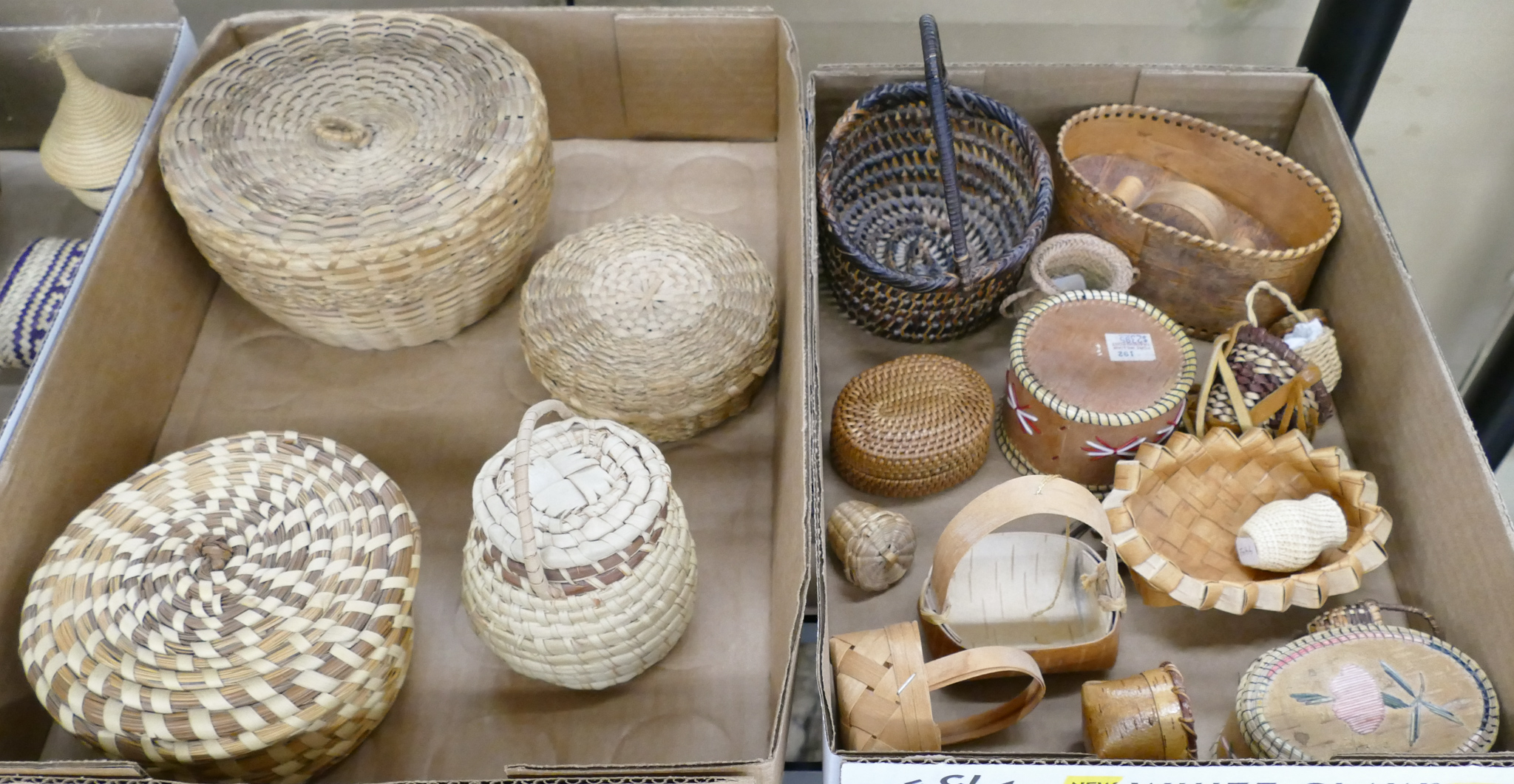 2 Boxes Woodlands Native Baskets