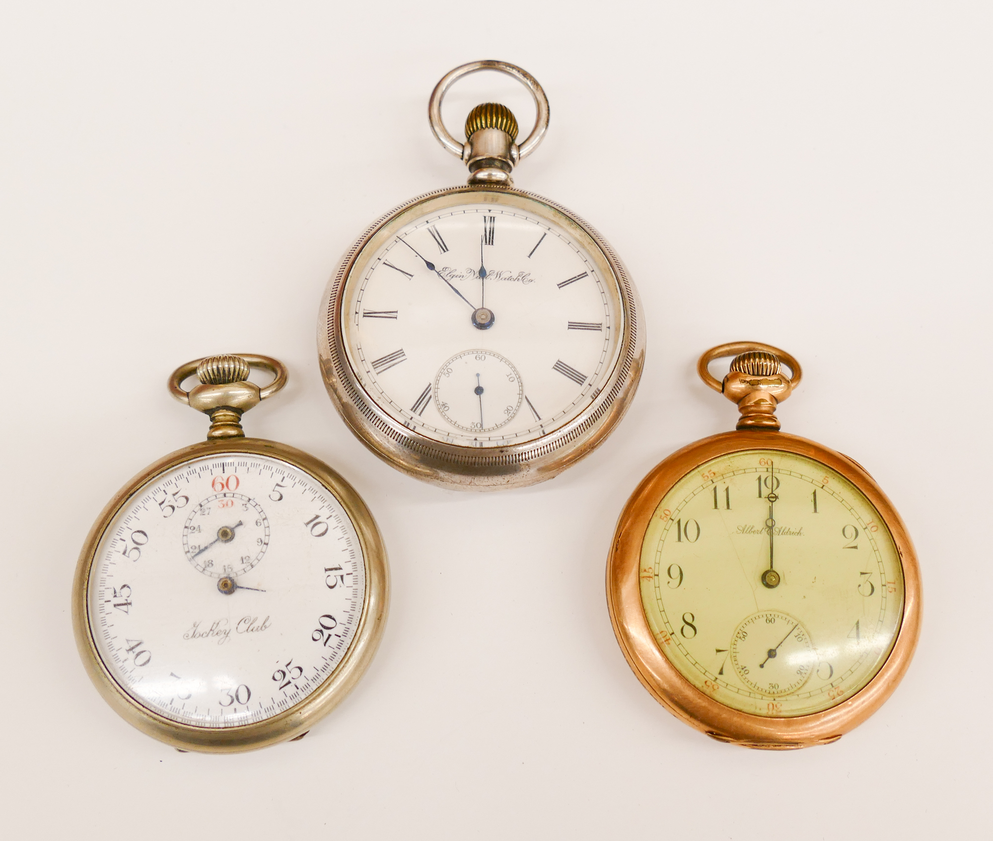 3pc Antique Pocket Watches Includes 2b0bb9