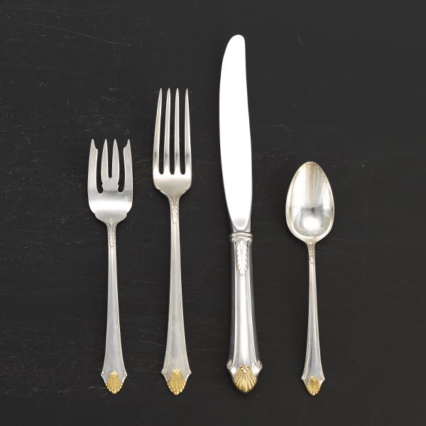 GORHAM STERLING FLATWARE, "EDGEMONT"