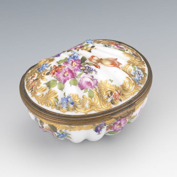 MEISSEN ROCOCO STYLE PORCELAIN