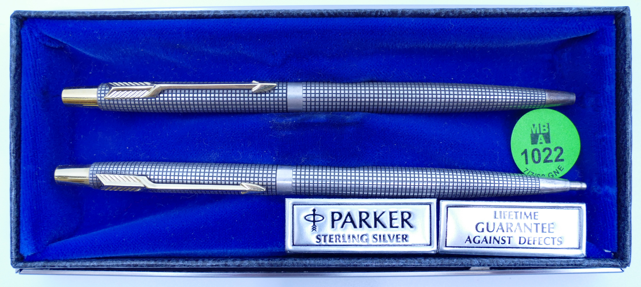 Vintage Parker Sterling Pen Set