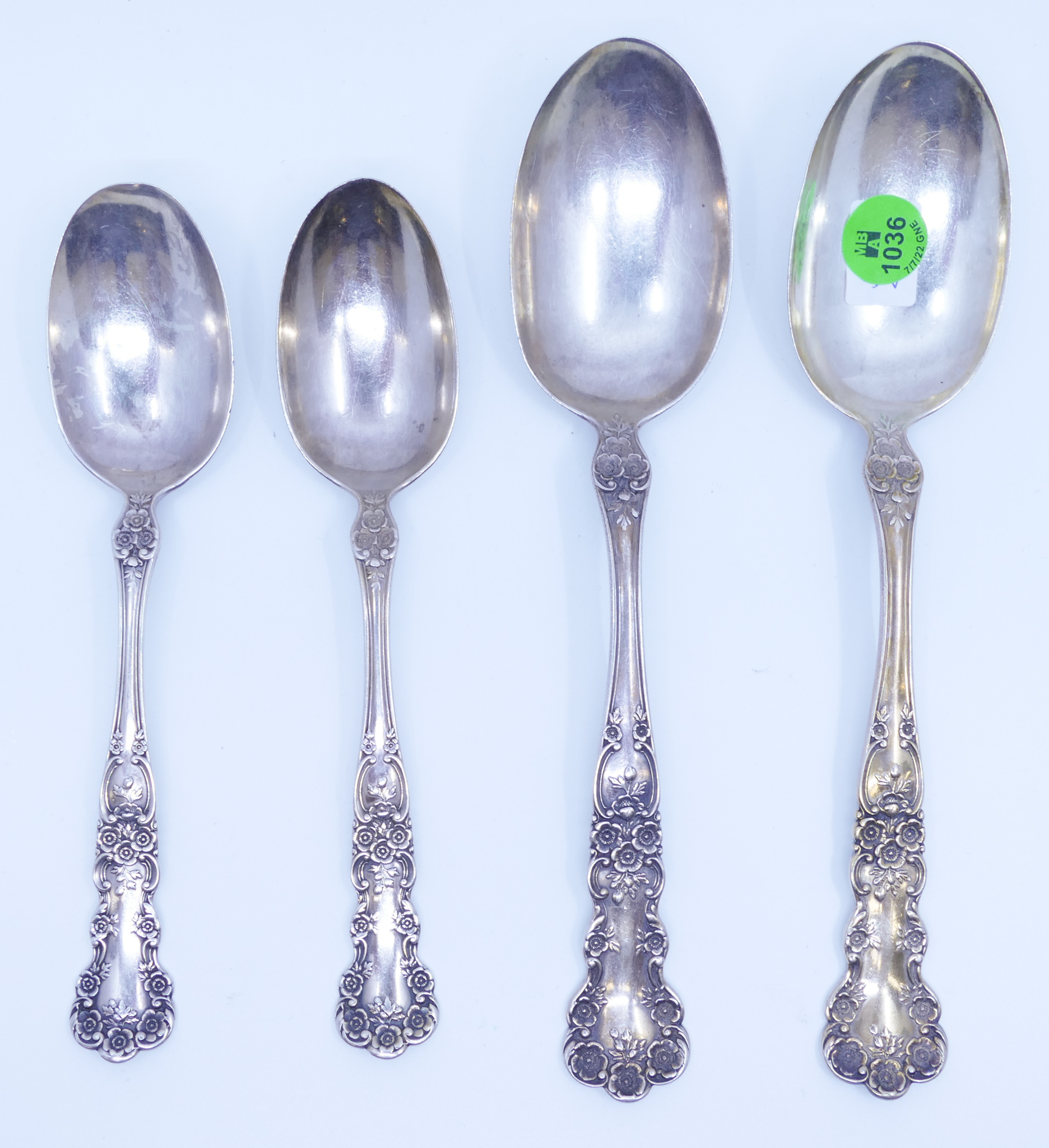 4pc Gorham Buttercup Sterling Serving