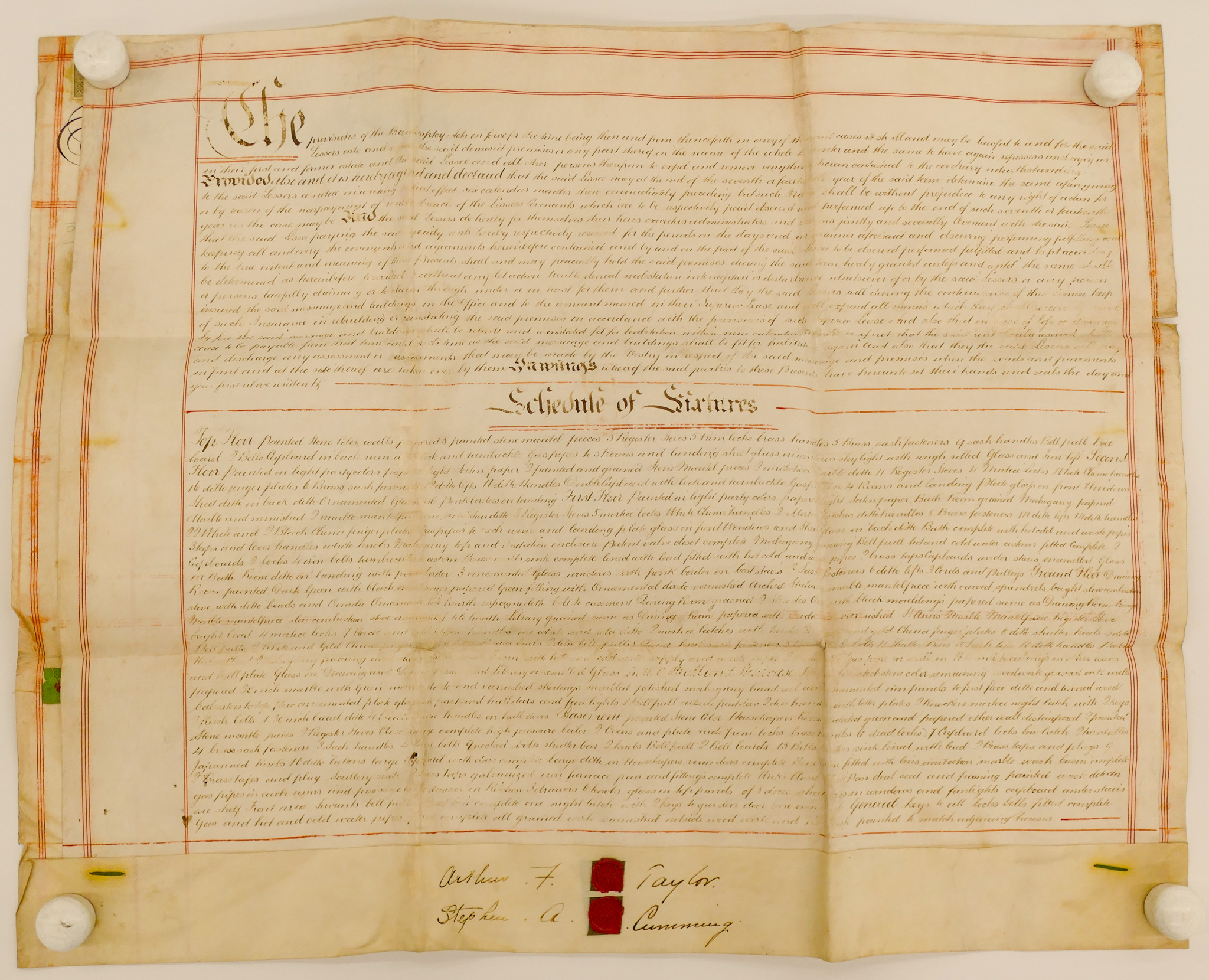 English 19th Cent Indenture on 2b0d8c