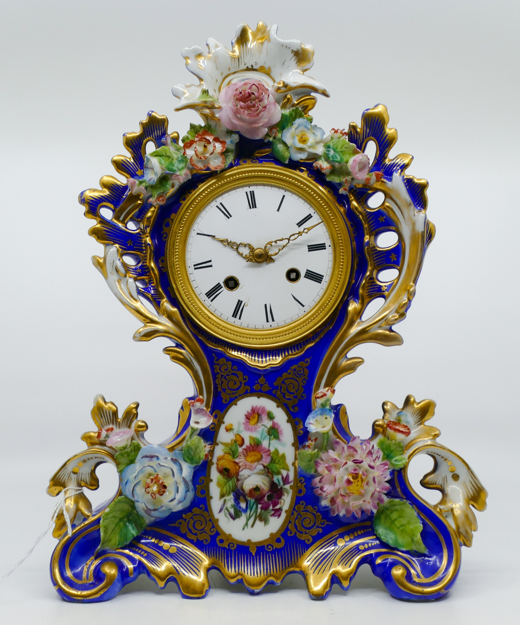 Antique Old Paris Gilt Cobalt Porcelain 2b0e61