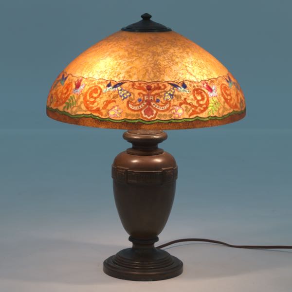 HANDEL BRONZE LAMP WITH REVERSE 2b0eb9