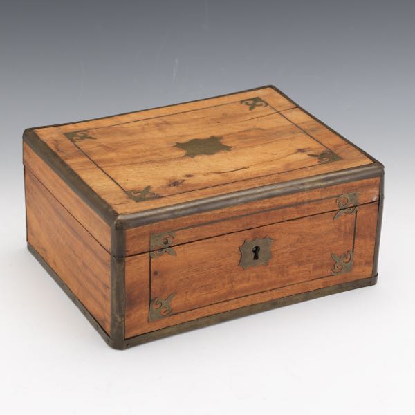 ANTIQUE DESK BOX 5 ¼" x 11 ¼"