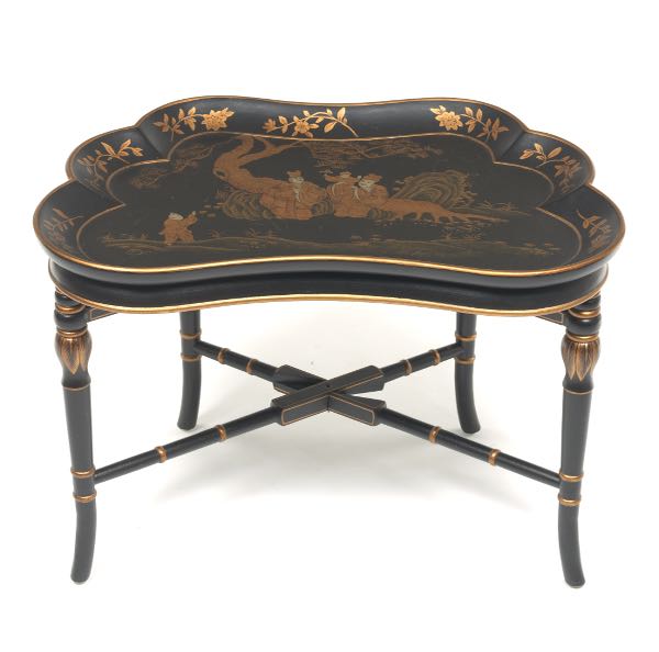 CHINOISERIE FOLDING TRAY TABLE 2b0f11