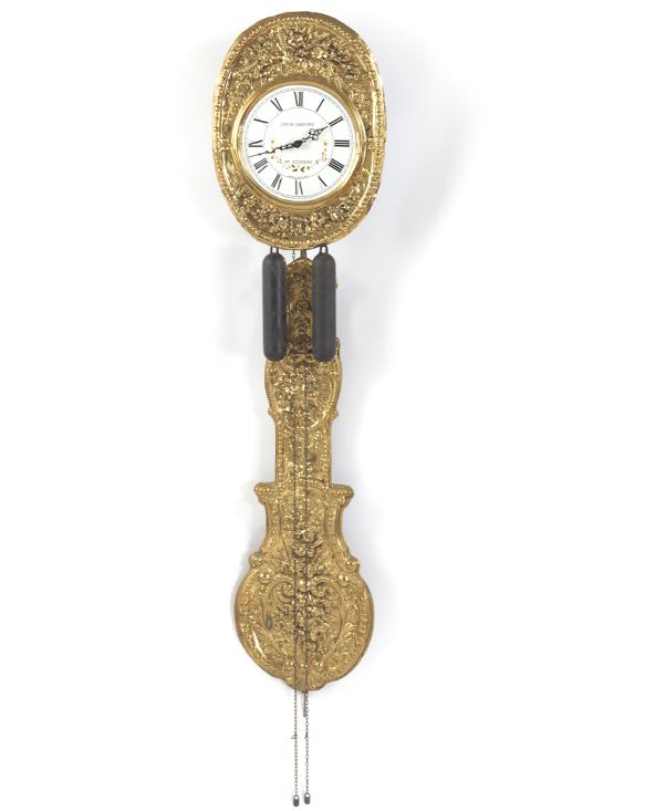 LOUIS JAQUINE HOWARD MILLER CLOCK