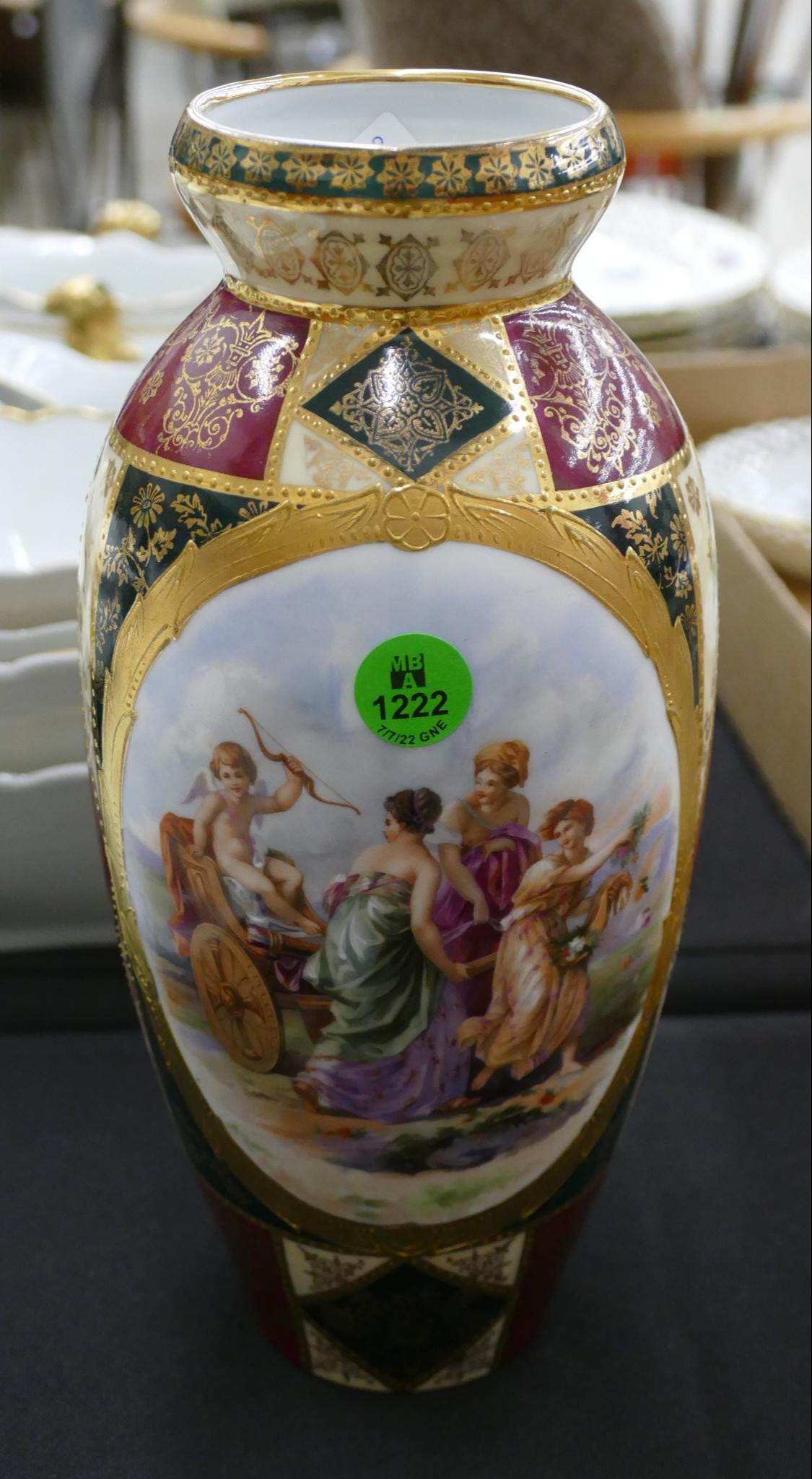 Royal Vienna Gilt Classical Porcelain 2b0f80