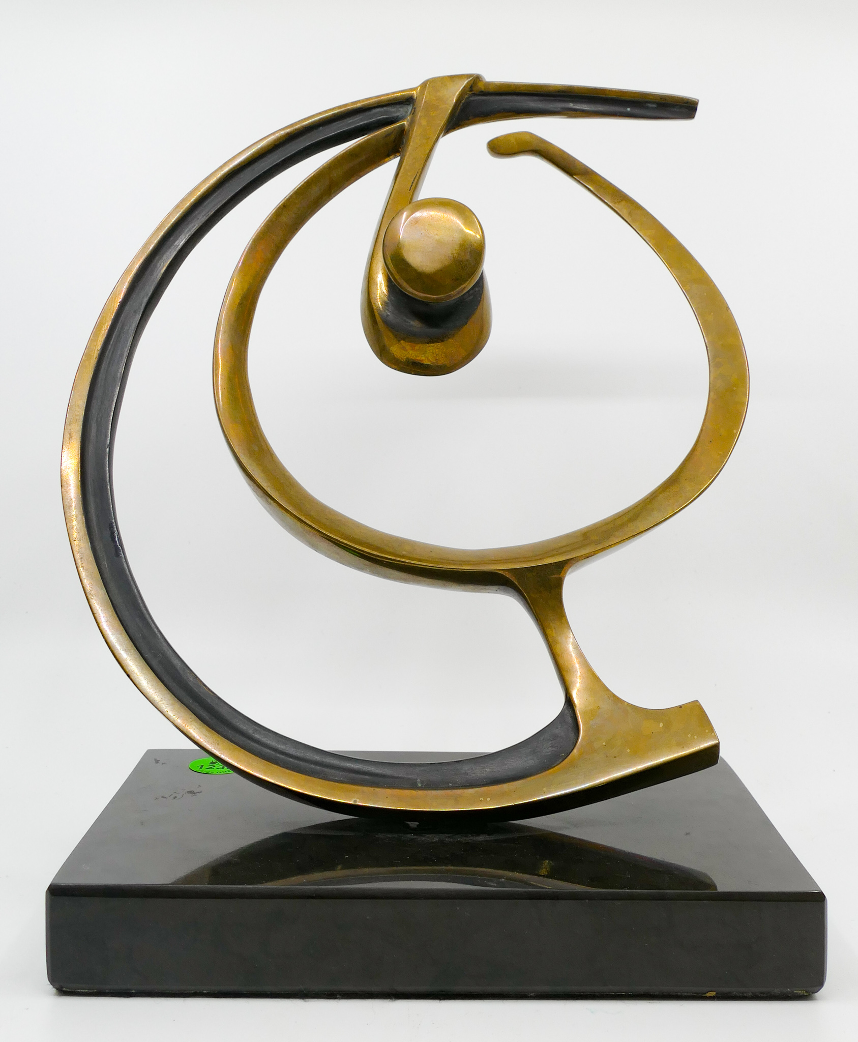 Bob Bennett Modernist Bronze Sculpture