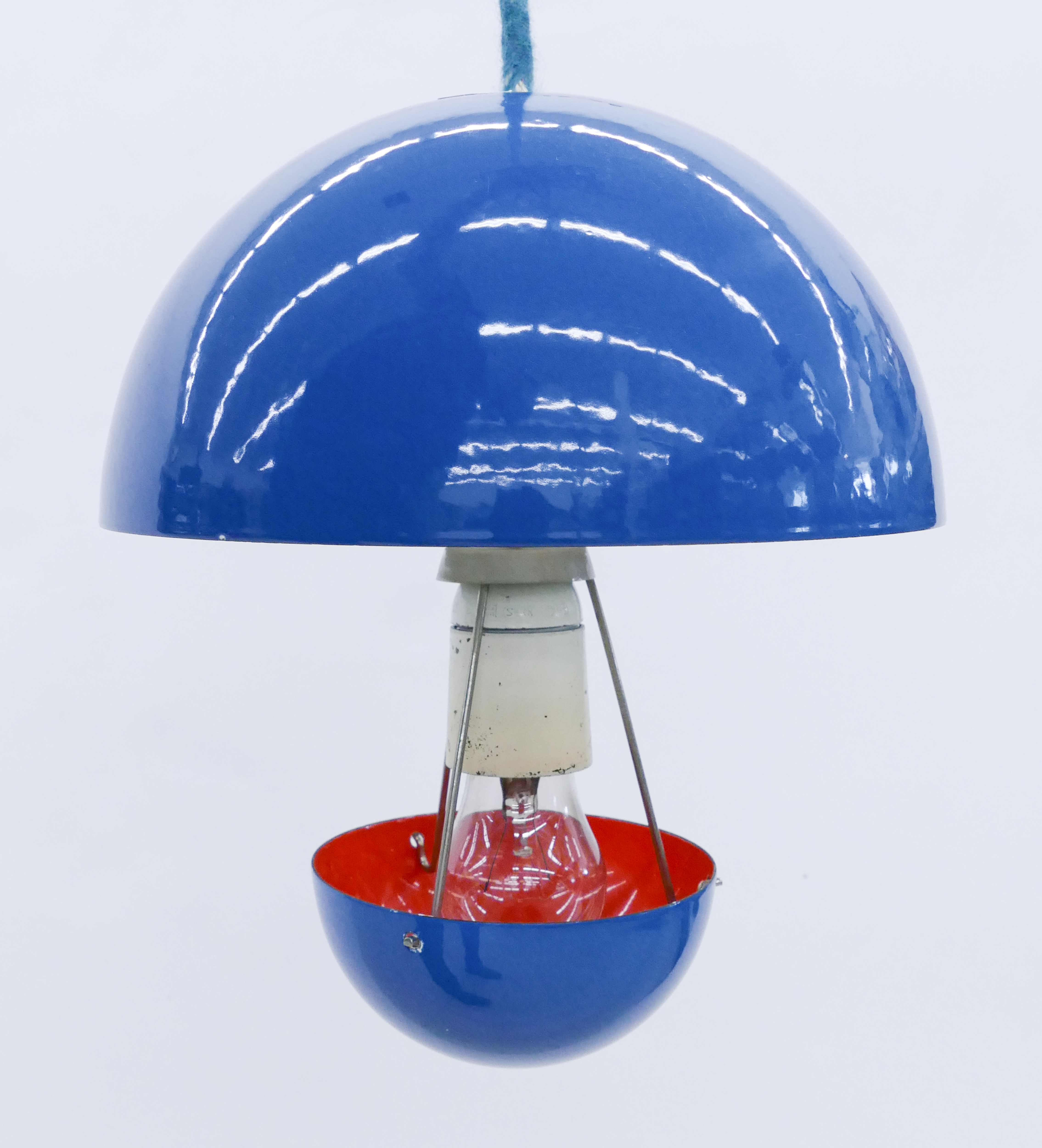 Verner Panton for Louis Poulsen Blue