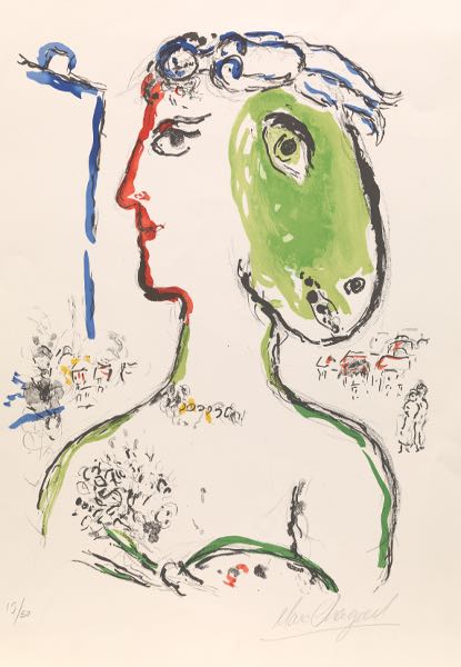 MARC CHAGALL RUSSIAN FRENCH 1887 2b0fe7