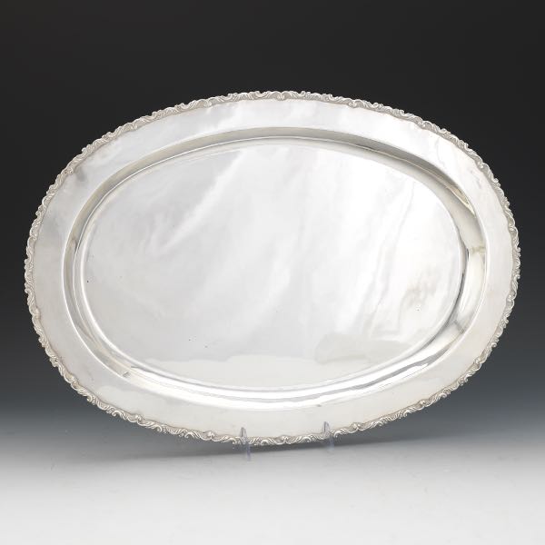 MEXICAN STERLING SILVER OVAL TRAY