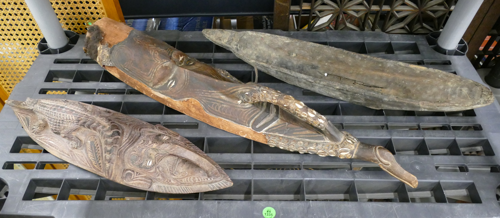 3pc Papua New Guinea Wood Masks