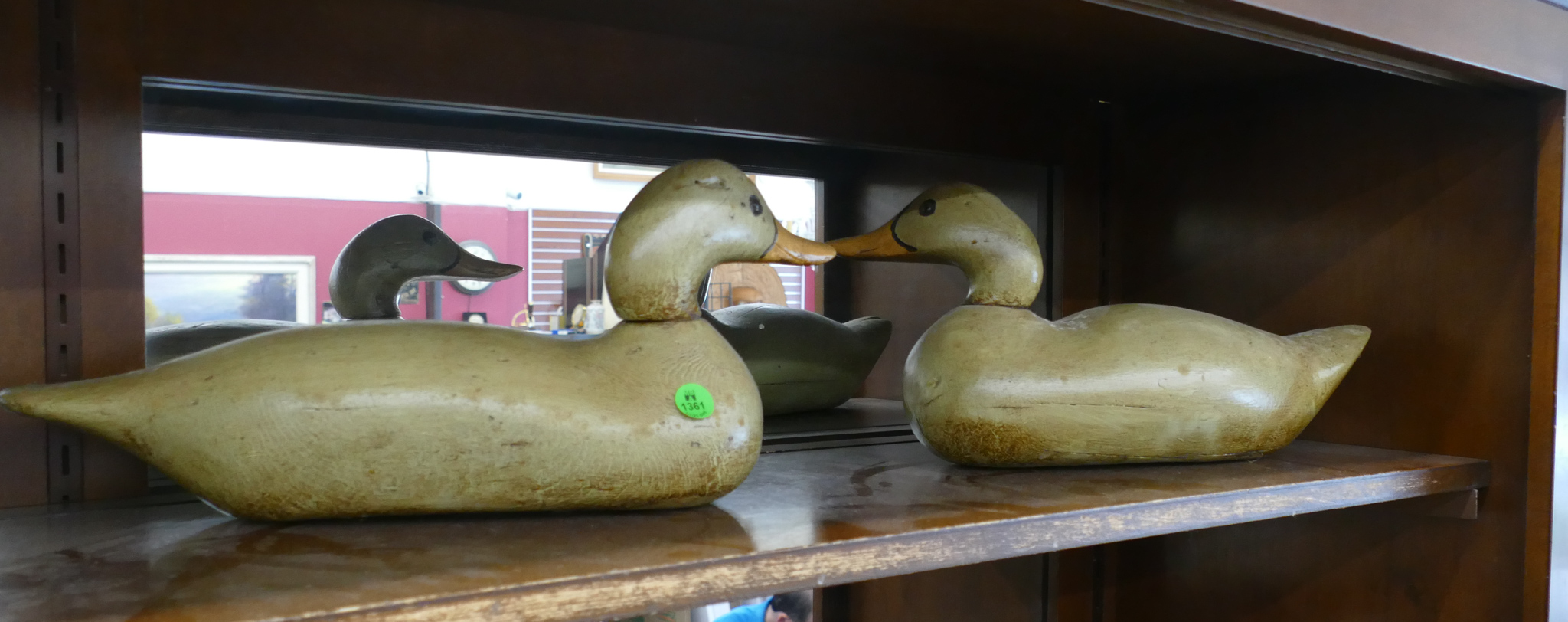 Pair Ives 1969 Wood Duck Decoys 14