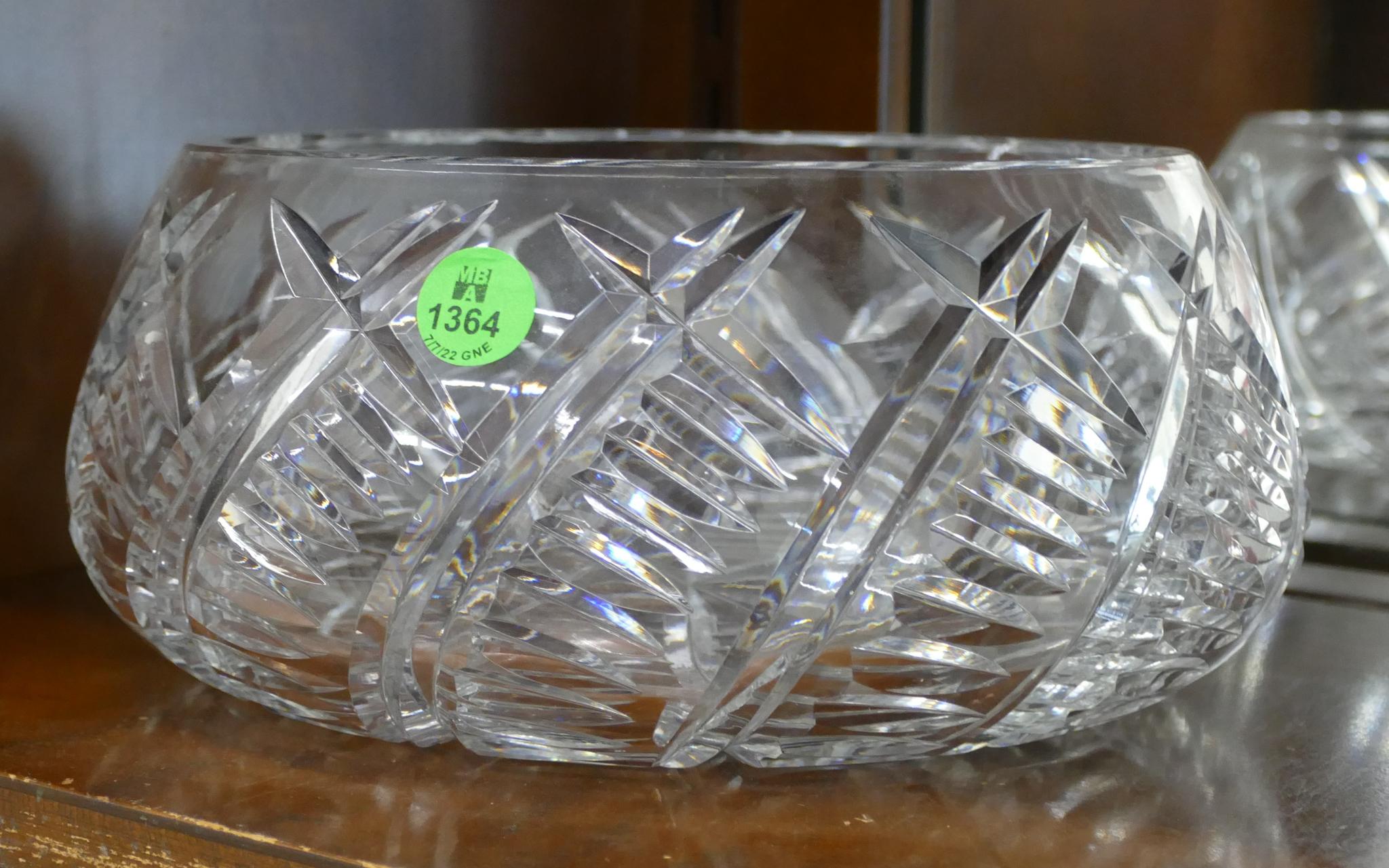 Waterford? Cut Crystal Bowl 8 Diameter