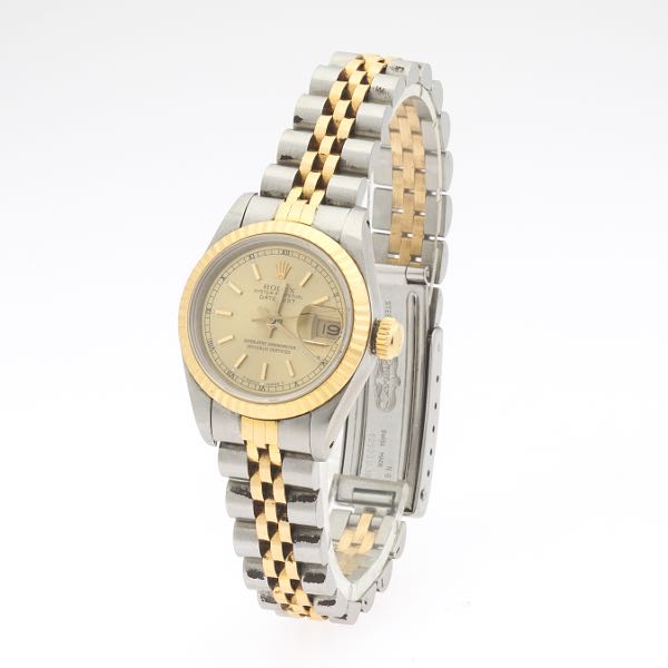 LADIES 18K AND STAINLESS ROLEX 2b1182