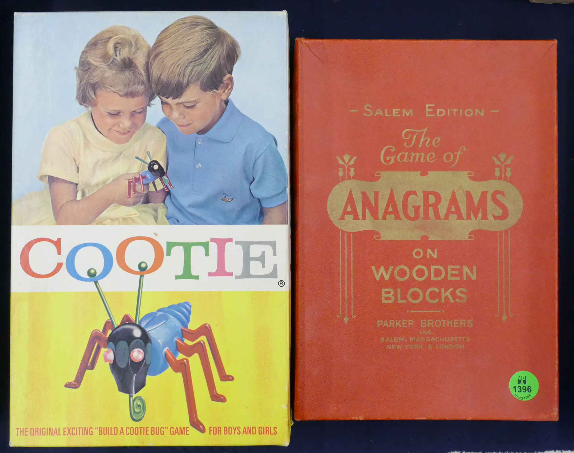 2pc Vintage Cootie Game etc.