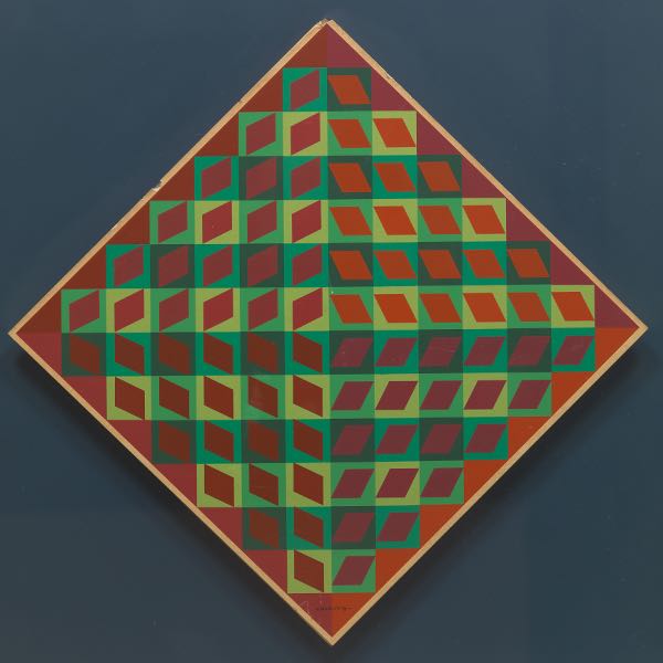 AFTER VICTOR VASARELY FRENCH HUNGARIAN  2b1202