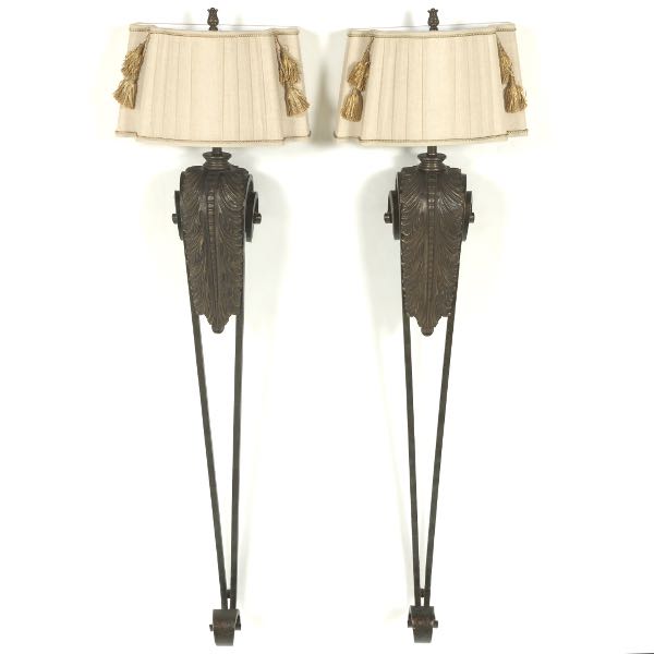 LARGE PAIR OF NEOCLASSICAL STYLE