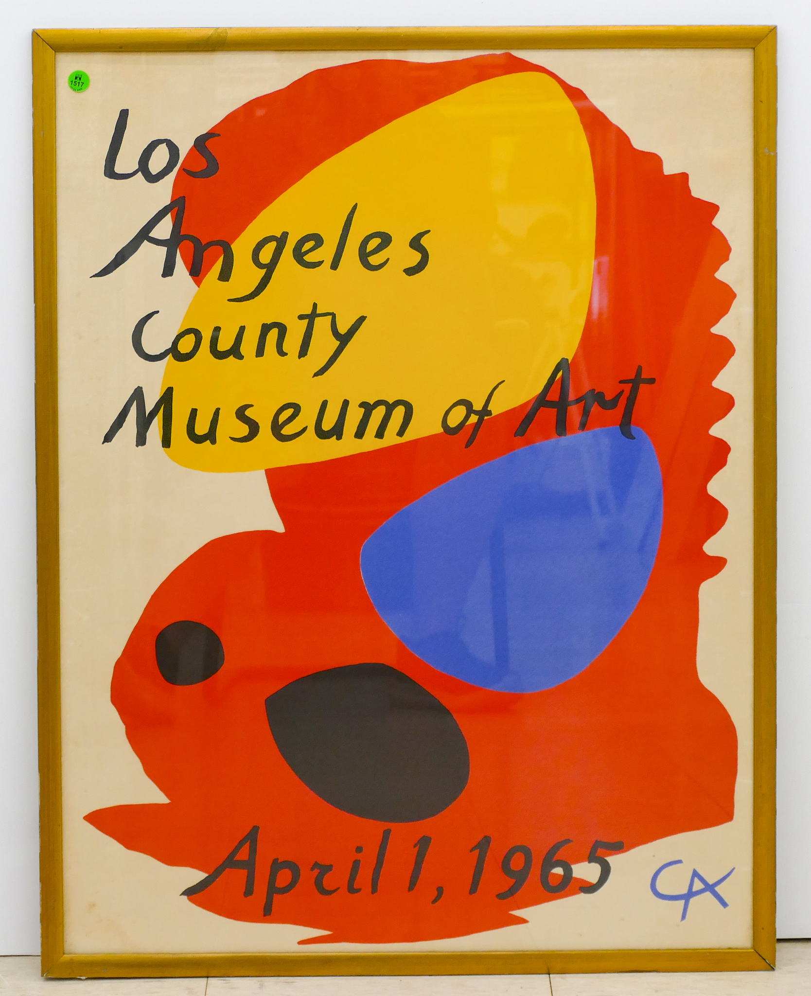 Alexander Calder 1965 LACMA Exhibition 2b133b