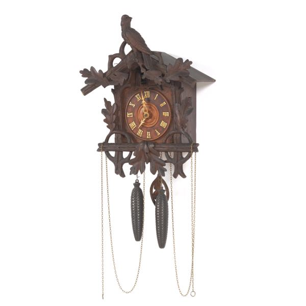 GERMAN CUCKOO CLOCK CIRCA 1915 10½