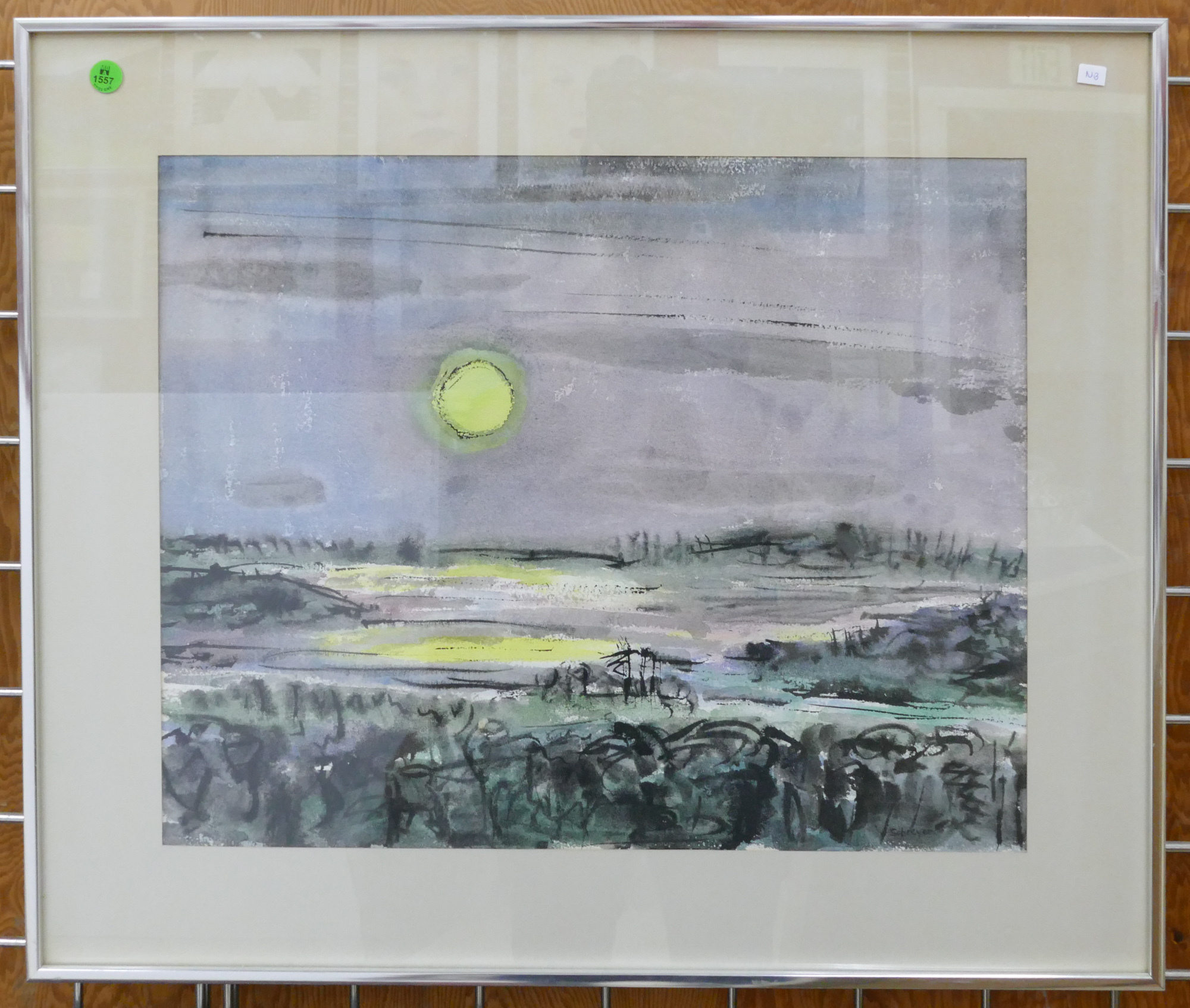 Schreyer Mid Century Night Landscape 2b1397