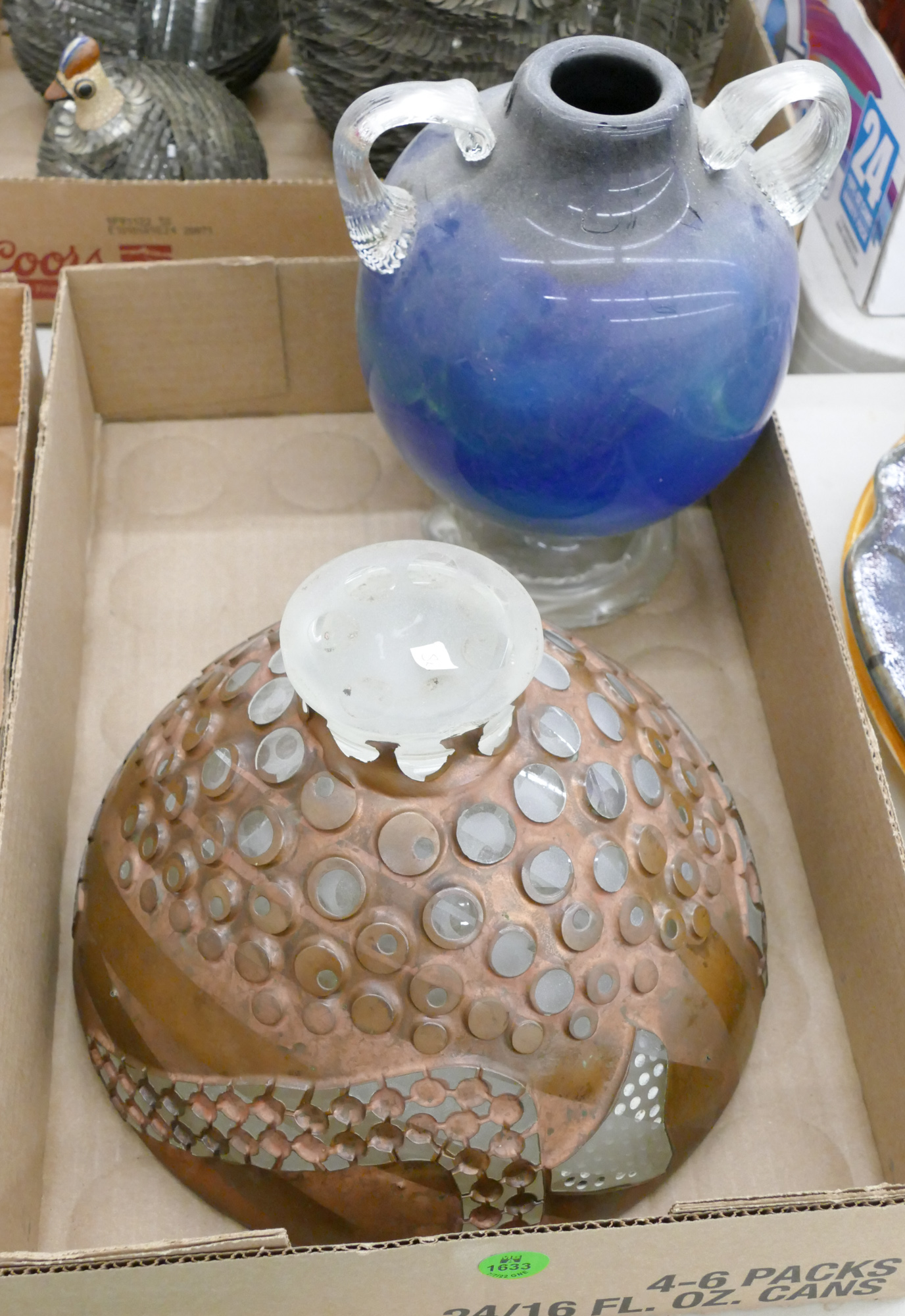 Box Pilchuck Glass Bowl and Vase 2b13e1