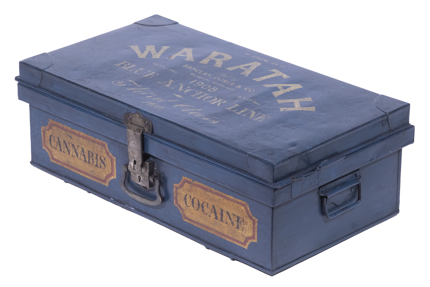 MARINE MEDICAL TIN BOX WARATAH  2b1511