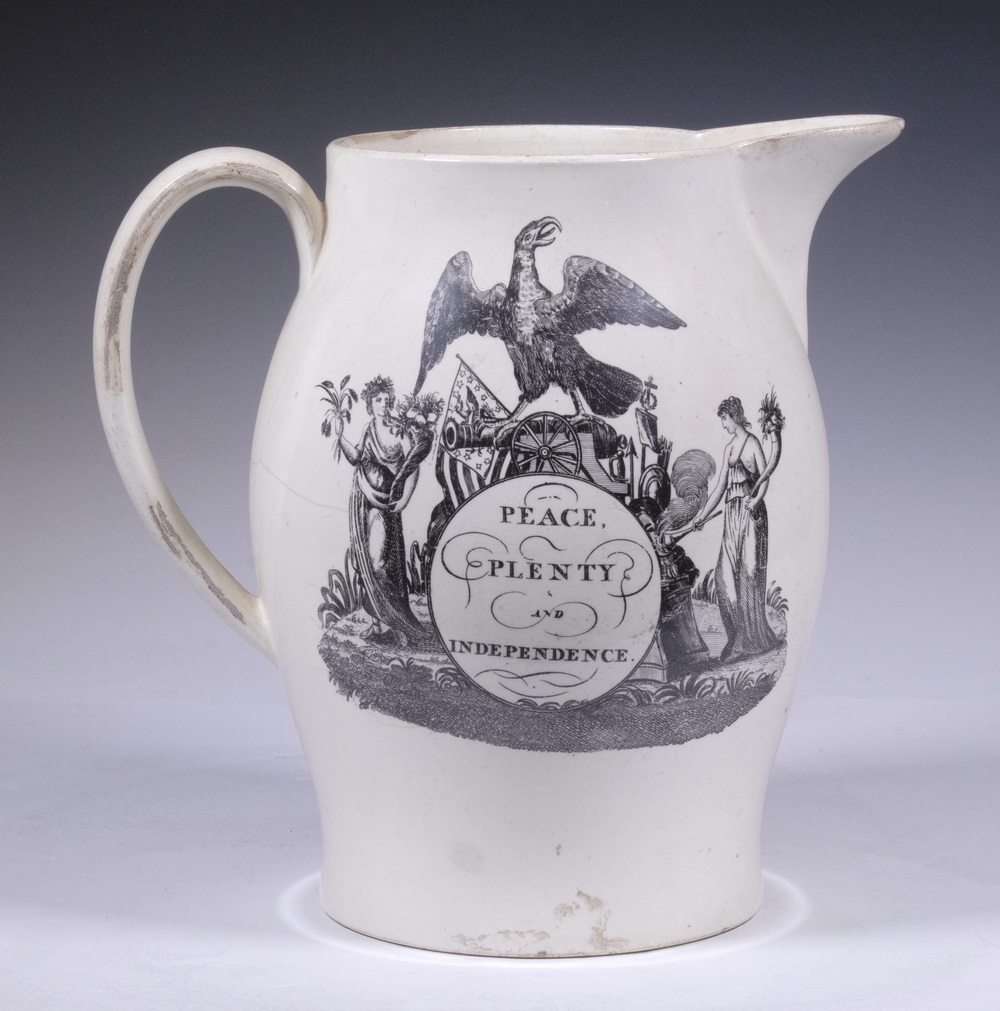 LIVERPOOL JUG FOR EARLY AMERICAN