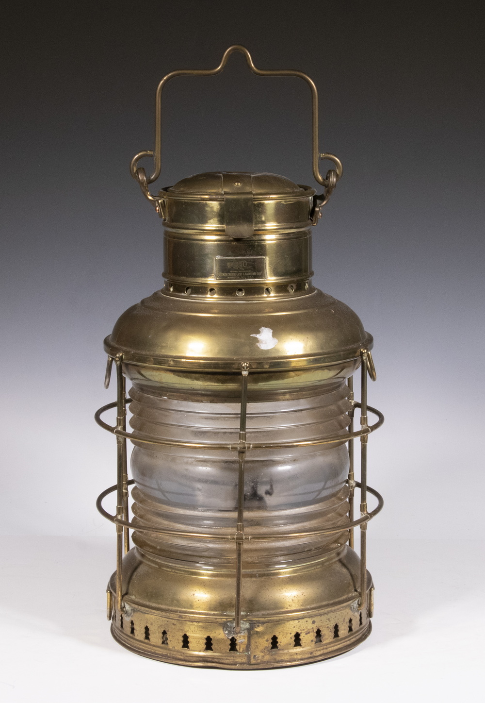 PERKO SHIPS LANTERN Vintage Brass Marine