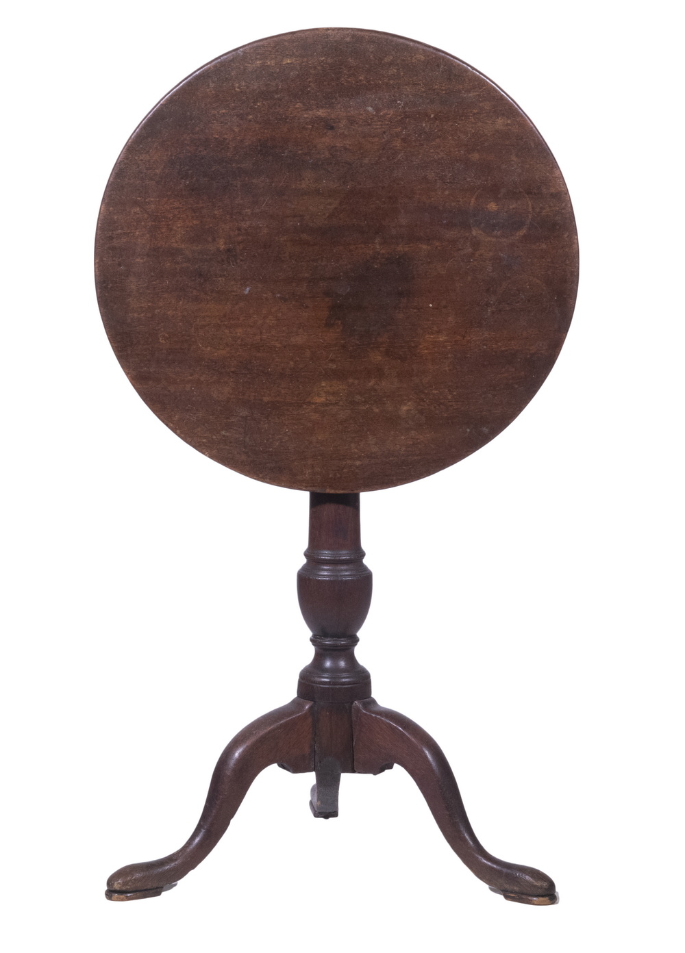 QUEEN ANNE TILT TOP TABLE 18th 2b1573