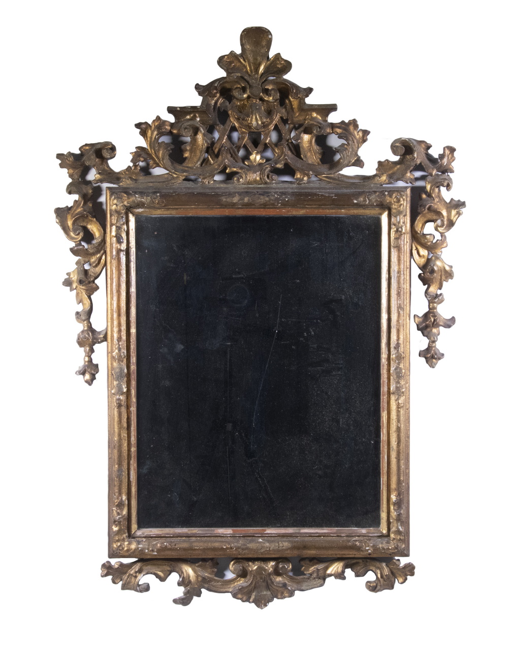 FRENCH GILT MIRROR Louis XV Period 2b15c5