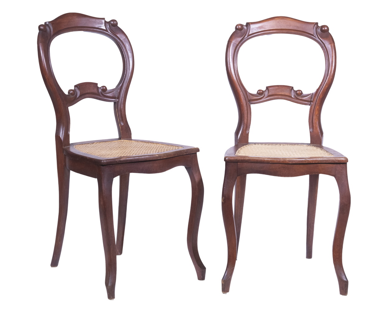 PAIR OF 19TH C. AMERICAN COUNTRY