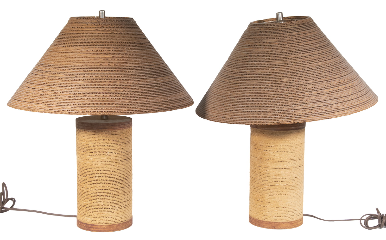 PR TABLE LAMPS Pair of Mid-Century