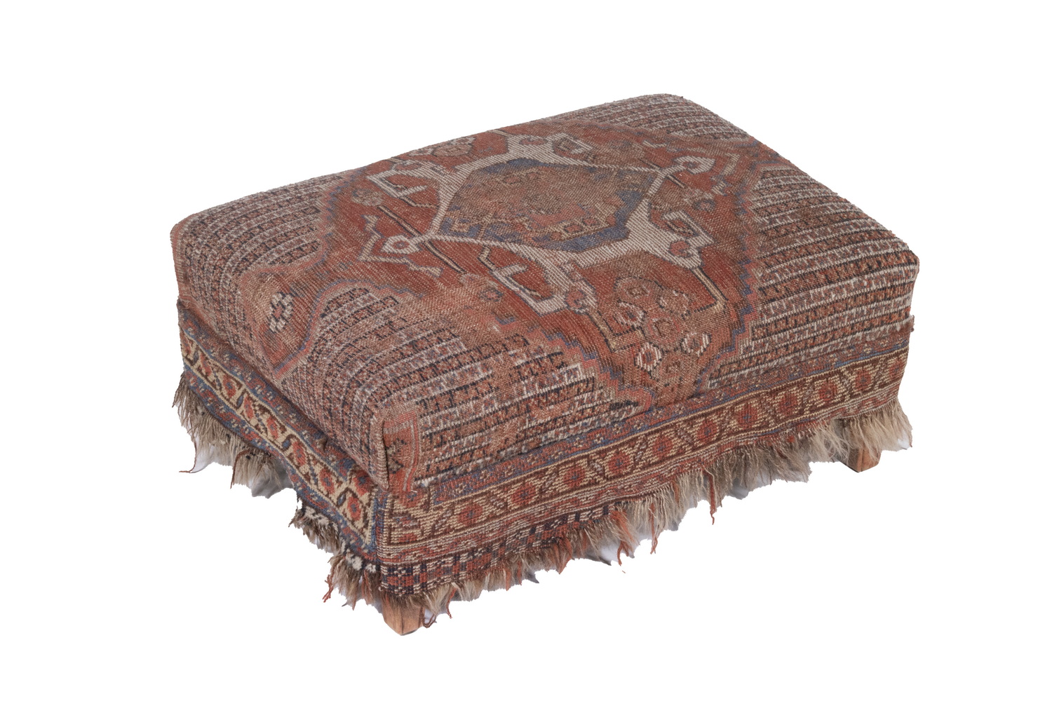 KILIM UPHOLSTERED FOOTSTOOL Contemporary 2b1729