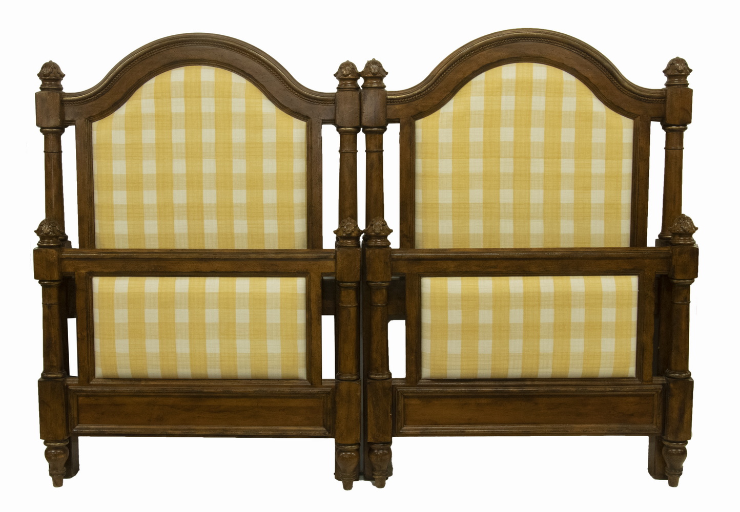 PR FRENCH PROVINCIAL TWIN BEDS Pair