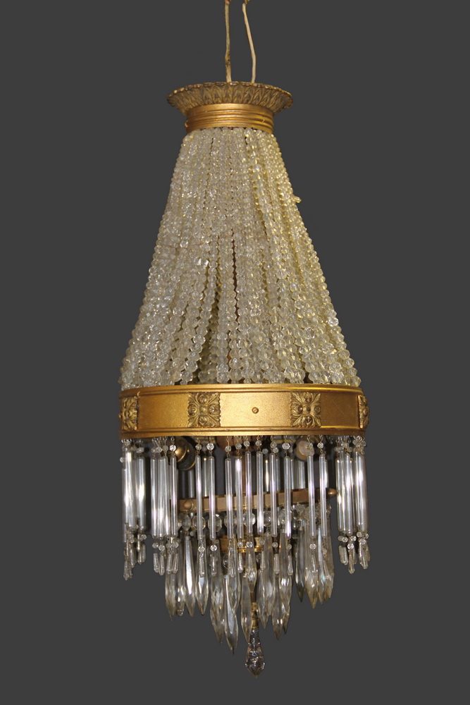 EARLY 20TH C FRENCH CHANDELIER 2b3eb8