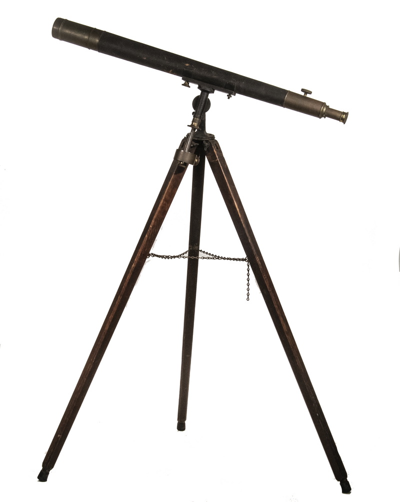 19TH C. CELESTIAL TELESCOPE WITH