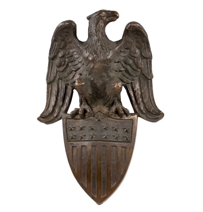 SOLID CAST BRONZE US EAGLE WITH 2b442f