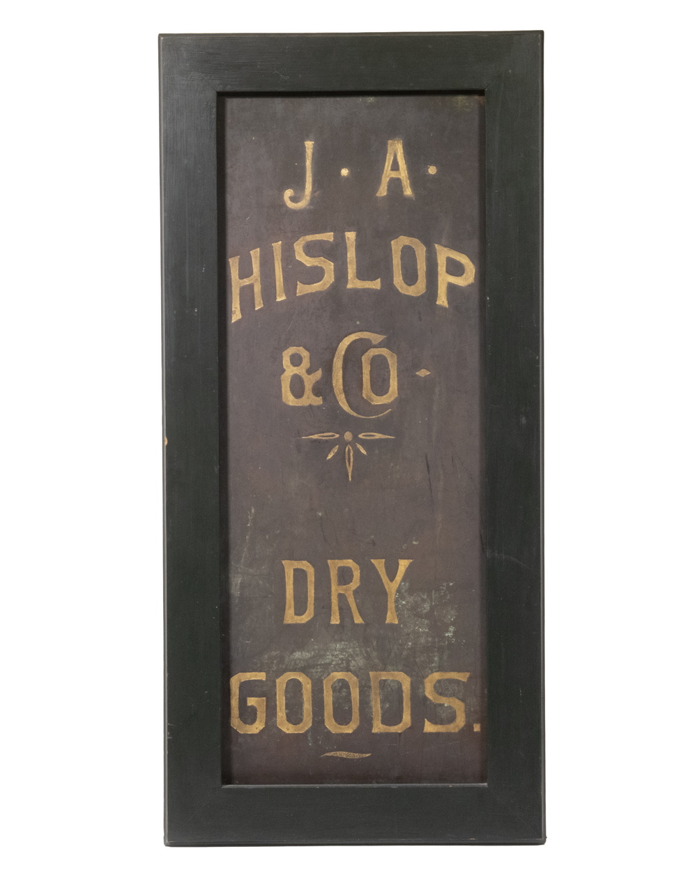 LATE 19TH C EXTERIOR TRADE SIGN 2b447b
