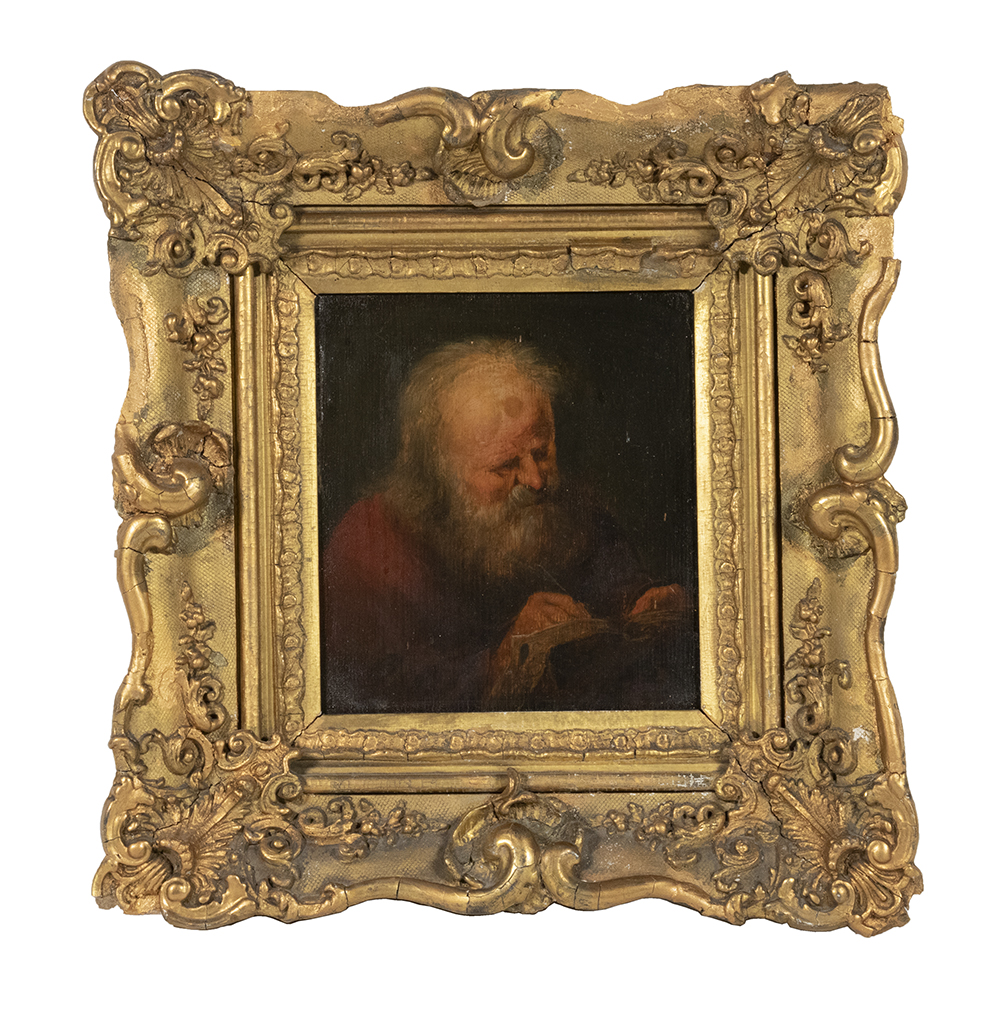 OLD MASTER PAINTING Portrait of an Elderly