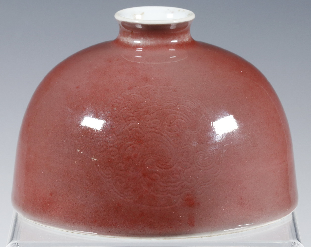 CHINESE PEACHBLOOM GLAZED BEEHIVE