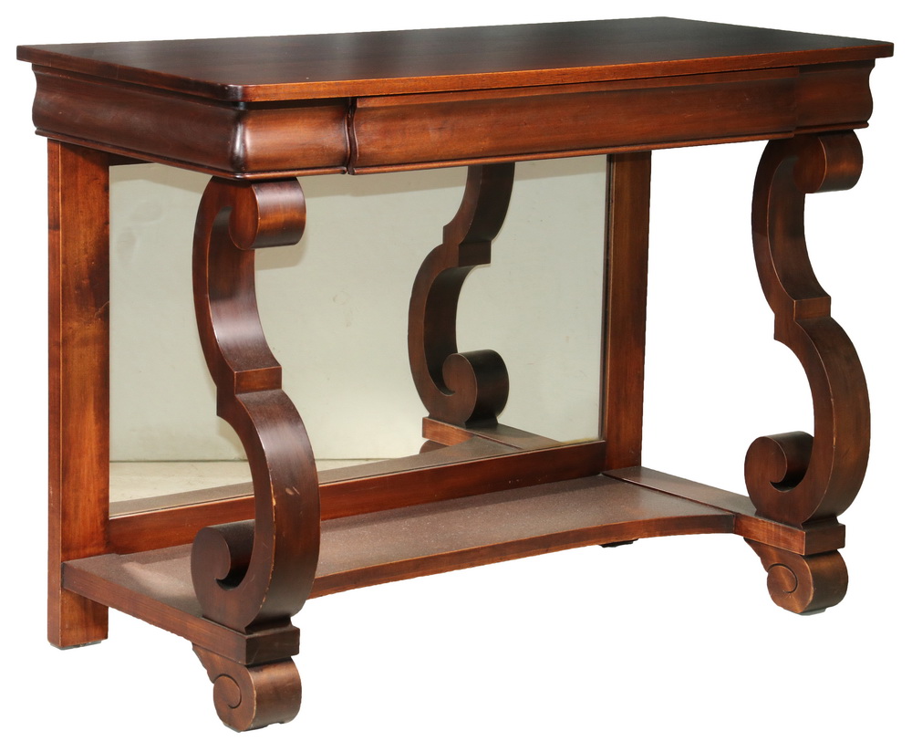 MAHOGANY CONSOLE TABLE Early 20th 2b47cb