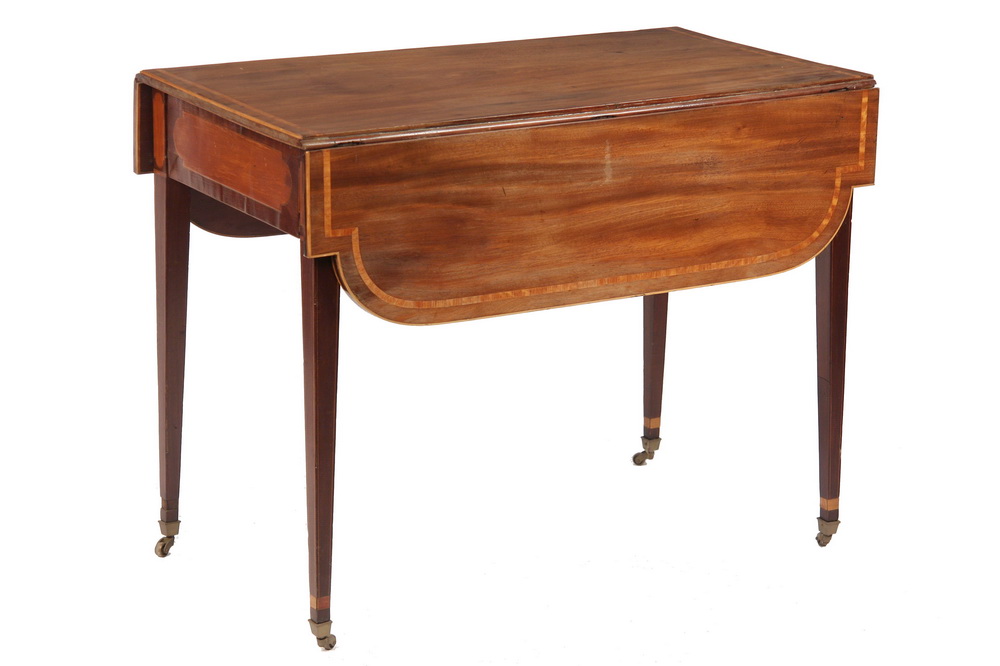 HEPPLEWHITE DROP LEAF TABLE Period Hepplewhite