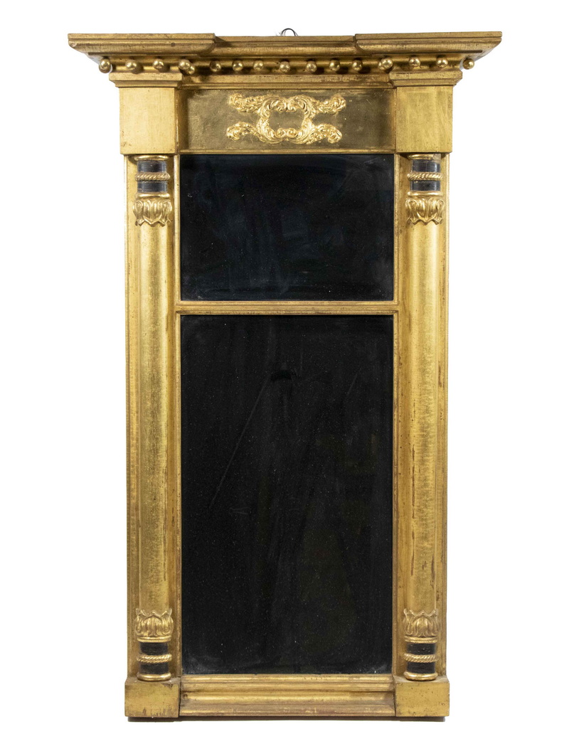 EMPIRE GILT MIRROR Fine Lemon Gold