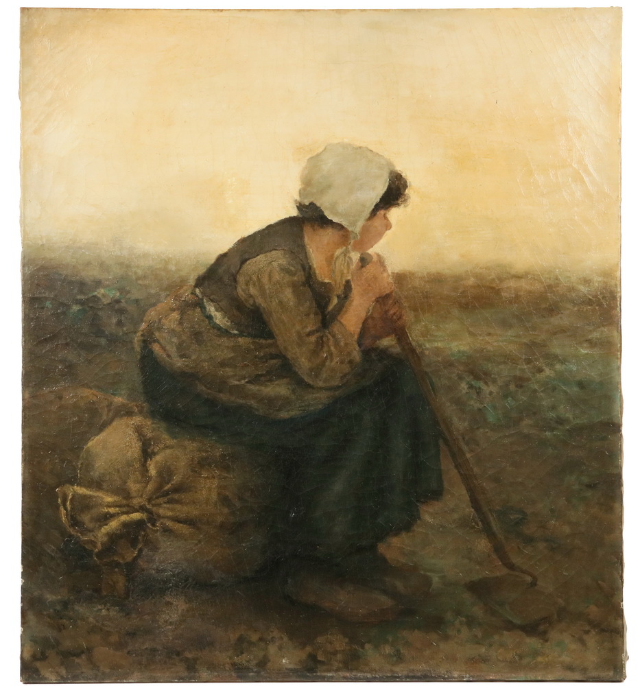 ATTRIBUTED TO CHARLES SPRAGUE PEARCE 2b480f